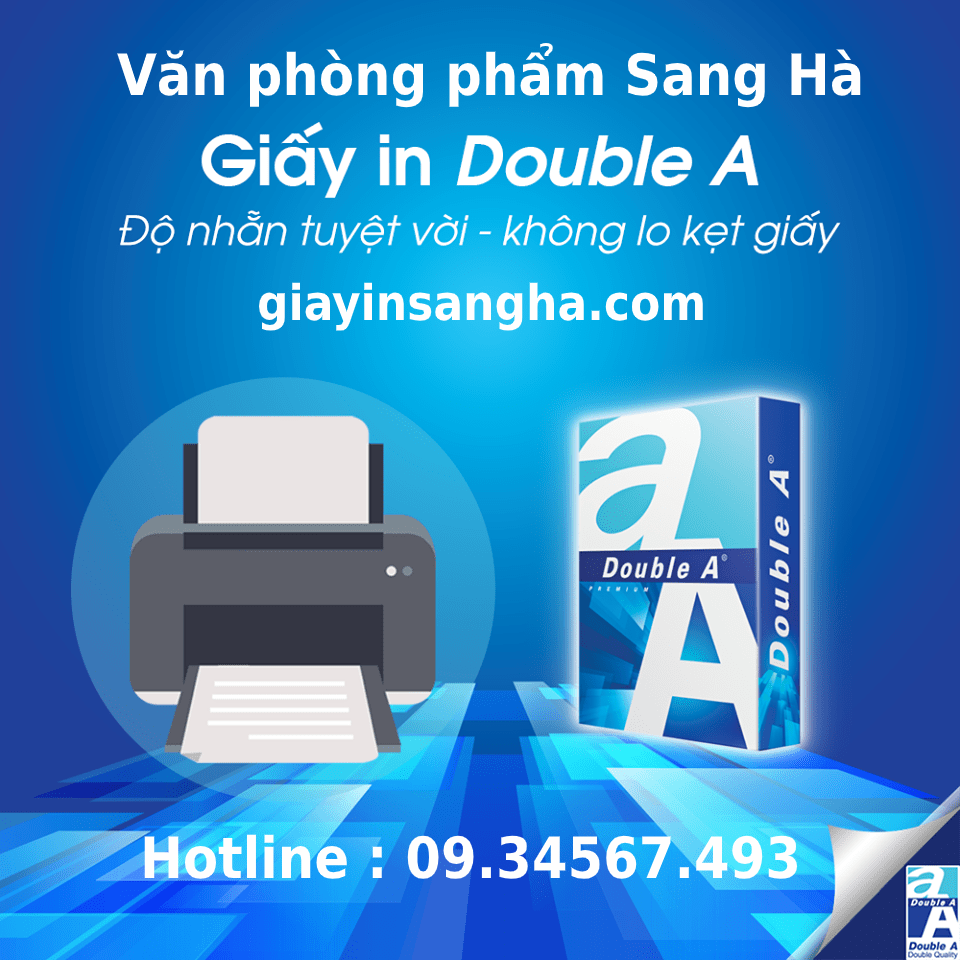 Giấy Double A Giấy Double A