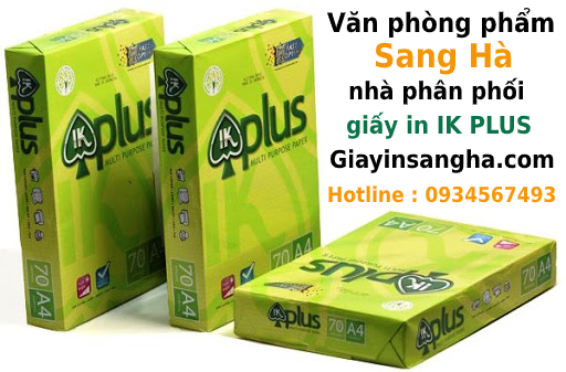 Giấy IK Plus Giấy IK Plus